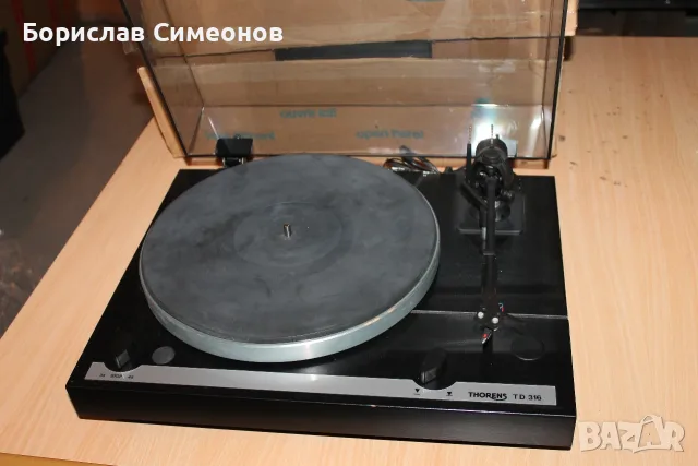 Грамофон Thorens TD 316, снимка 2 - Грамофони - 55300887