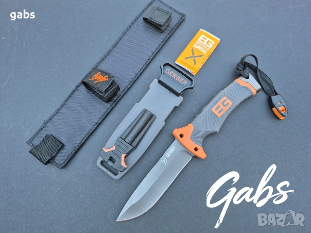 Нож за оцеляване GERBER Bear Grylls Ultimate Survival, снимка 10 - Ножове - 51780863