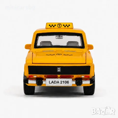 Метални колички: Lada 2106 Taxi (Лада Такси), снимка 3 - Колекции - 47775803
