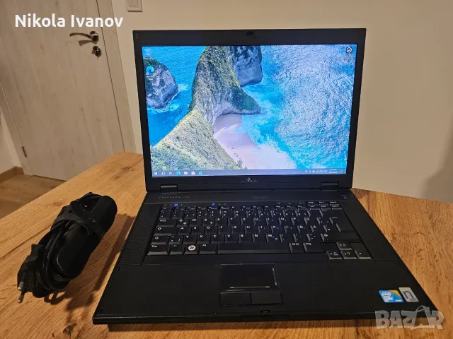 Ретро Лаптоп Dell Latitude E5500 Core 2 Duo, 4GB RAM, 500GB SSHD | COM порт | 1ч Батерия | DVD-RW