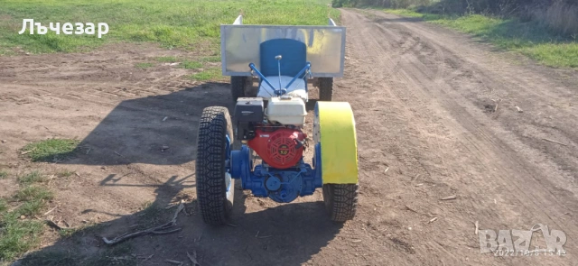 Мотоблок Болгар 9 кс 4 скорости и нови гуми 