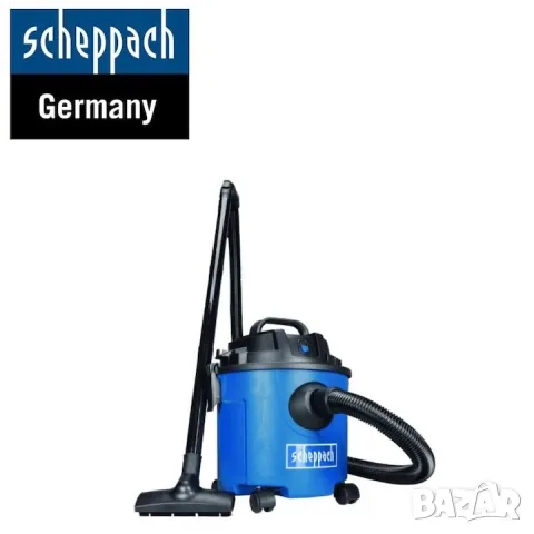 Прахосмукачка за сухо и мокро почистване Scheppach, NTS16, 1200 W, снимка 2 - Прахосмукачки - 55425624