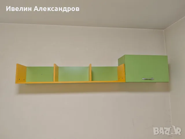 Мебели - Детска стая Гардероб 2 Единични легла Ракла, Бюро, Етажерки, снимка 3 - Спални и легла - 55340384