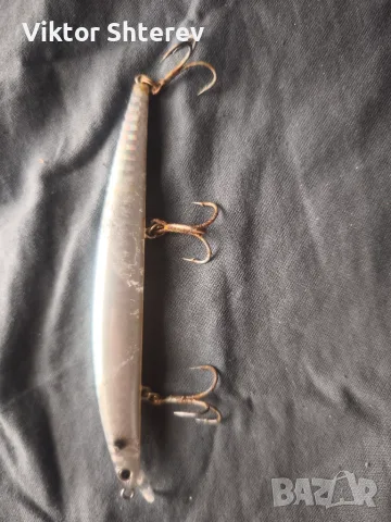 Smith Haluca 125S Silver/Pearl – Японски морски воблер 125мм 15.5г, снимка 3 - Такъми - 55625376