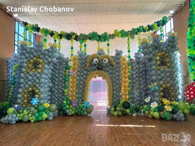 Професионална декорация с балони, Украса за рожден ден, кръщене, погача и др., снимка 4 - Декорация - 54642781