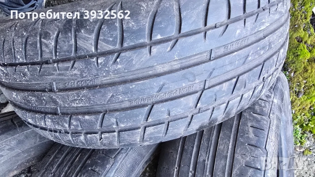 Летни Гуми 195/55/15 Continental, 5мм грайфер, снимка 3 - Гуми и джанти - 54602582