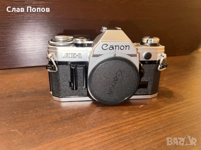 Аналогов фотоапарат Canon AE-1, снимка 2 - Фотоапарати - 54812727