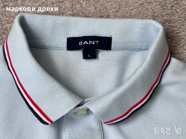 Gant Men’s Cotton T-Shirt L, снимка 5 - Тениски - 54181842