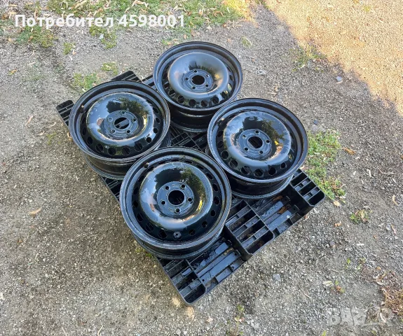 4бр.Оригинални железни джанти 16цола 5x114.3 за Trafic,Vivaro,Duster,Talento,Primastar,X-Trail, снимка 3 - Гуми и джанти - 55590759