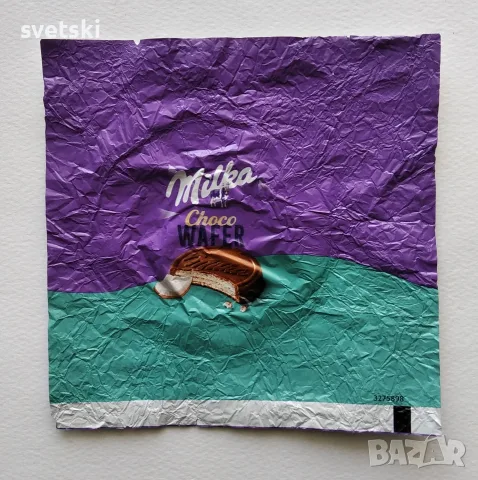 Реклами и промо материали, стари опаковки от шоколади Милка / Milka, снимка 2 - Колекции - 51587990