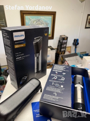 Премиум тример за брада и коса  Philips Series 9000 Prestige