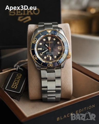 Часовник Seiko Carbon Edition mod