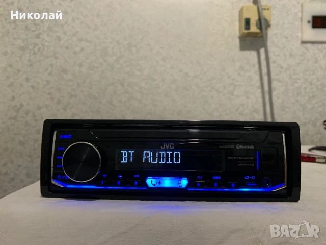 Авто радио JVC Bluetooth