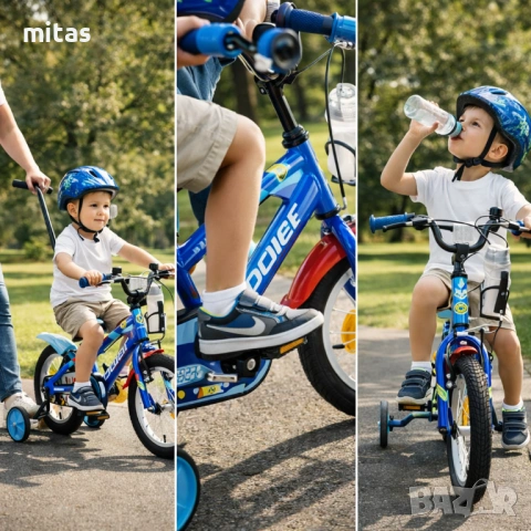 Детски велосипед Polar Junior 14" – Police / Icecream / Dino, снимка 9 - Велосипеди - 53974788