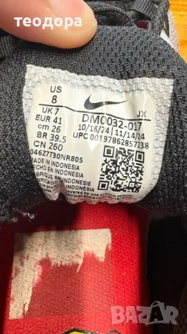 Nike TN Air Max Plus Black Fiery Red, снимка 11 - Маратонки - 55682043