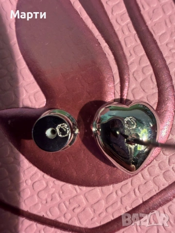 Ariana Grande x Swarovski Crystal Heart set, снимка 6 - Бижутерийни комплекти - 54173963