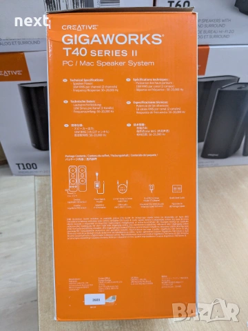 Безжични тонколони Creative T100 T60 T40 Bluetooth Разопаковани Продукти с Гаранция, снимка 10 - Тонколони - 54979835