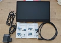 Монитор преносим 13.3-инчов FHD IPS сензорен 1920 x 1080 300cd/m² VGA HDMI, Xbox Лаптоп PC PS4 5, снимка 3