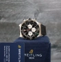 Breitling Chronomat B01 Chronograph 42mm Black Dial Black Bezel PVD Различни Варианти, снимка 5