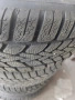 Зимни гуми комплект с метални джанти и тасове VW golf 7, снимка 9