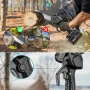 Акумулаторен мини верижен трион 6", Комплект с 2 батерии 6000mAh и куфар, снимка 6