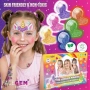 Нов детски Комплект за блестящи татуировки FACEGEM, 60 цвята, 200 шаблона, снимка 6