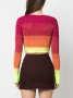 GCDS къса жилетка / cropped cardigan , снимка 3