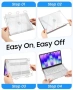 Нов Прозрачен Защитен Калъф + Покритие за Клавиатура MacBook Neo 13 A3404 кейс лаптоп, снимка 8