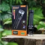 LED фенер YEMAO YM-F701 със зелен лазер - USB и дисплей, снимка 3
