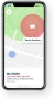 Safedome | Ултра тънък презареждащ се Bluetooth тракер, карта за локализиране, снимка 3