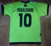 Ronaldinho #10 / Barcelona - детска футболна тениска, снимка 1