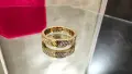 CARTIER Love Band Gold Paved Diamonds Унисекс Пръстен, снимка 5