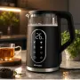 Електрическа кана 2200W с регулиране на температурата 40–100°C, 1.7L, LED дисплей и функция Keep War, снимка 3