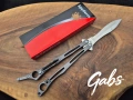 Сгъваем нож пеперуда Spyderco SpyderFly Butterfly B01P, снимка 4