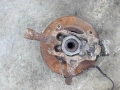 400155466R, 402026199R преден ляв шенкел с главина от Renault Trafic 3 1.6 dci двигател R9M415 121кс, снимка 1