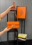 Hermes Нова Дамска Кожена Чанта Ерме Различни Цветове , снимка 12