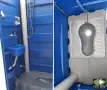 Полиетиленова тоалетна/ баня/ тоалетна с душ. Преносима баня/тоалетна, снимка 3