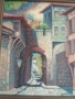 Продавам Красива маслена картина „Хисар капия – Стария Пловдив“ (2001 г.) , снимка 2