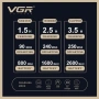 Комплект 3 в 1 VGR V-642 Машинка за подстригване, тример и самобръсначка с пълни аксесоари, снимка 6