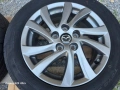 Лети джанти 16ки 5х114.3 Mazda + летни гуми 205/55/16, снимка 7