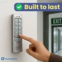 Нова Дигитална тъч клавиатура за врата RFID за контрол на достъп IP65 PIN код LED, снимка 3
