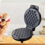 Гофретник за Bubble Waffle Rosberg, 1000W, Черен, 2 ГОДИНИ ГАРАНЦИЯ, снимка 6