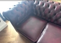 Честърфийлд кожен диван Chesterfield ОРИГИНАЛЕН, снимка 5