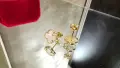 Van Cleef & Arpels VCA Gold Mother of Pearl Sweet Alhambra Дамски Обеци, снимка 9