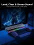 Havit PC Bluetooth 5.3 саундбар 20W RGB високоговорители , снимка 4