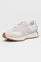 Чисто нови New Balance, Велурени маратоки с кожа, Слонова кост, Бeжово, бледо Розови детайли, 38 р-р, снимка 1