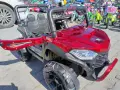 TEXAS акумулаторен джип FAST UTV червен, снимка 2