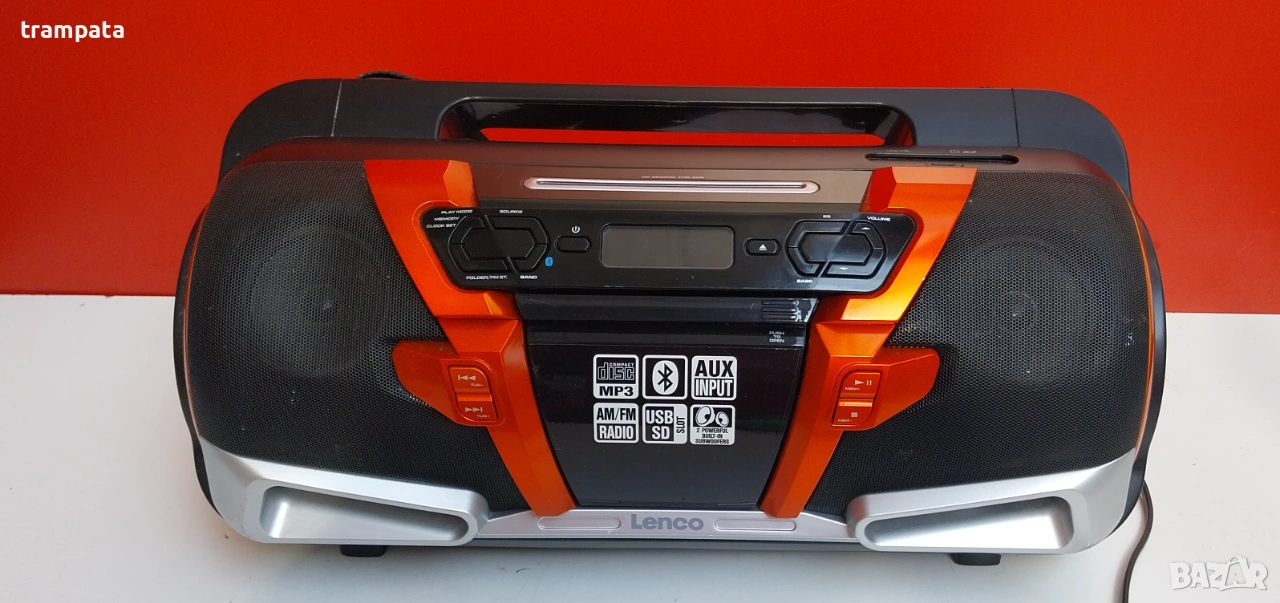 НАЙ ДОБРАТА ОФЕРТА  Lenco SCD-2000 BT  CD-Player, Radio-Ghettoblaster, снимка 1
