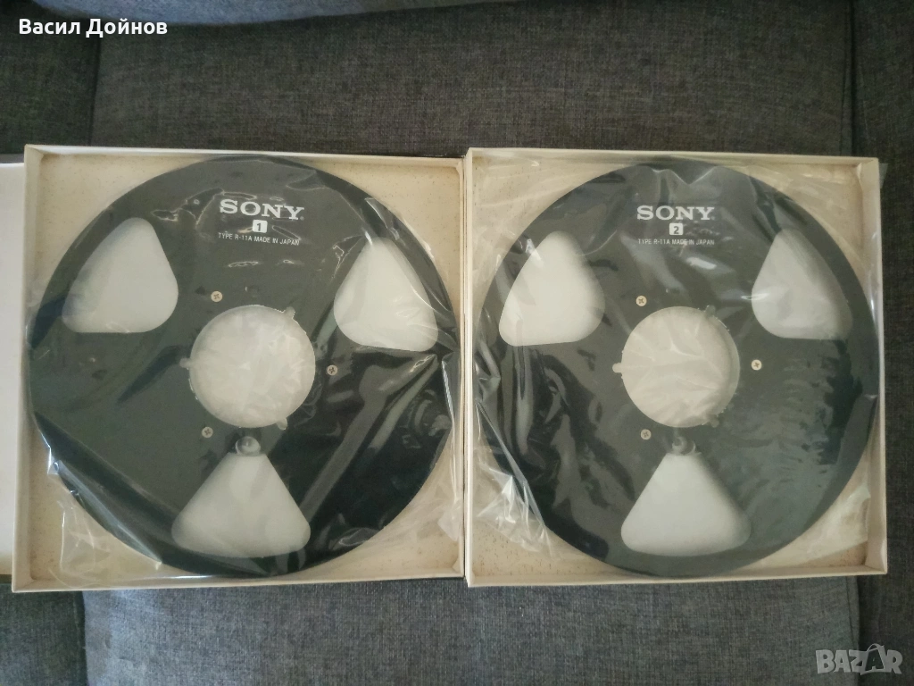 Магнетофонни ролки SONY R11 , 10.5"x1/4", снимка 1