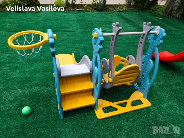 Люлка с пързалка , снимка 3 - Детски люлки - 55276909